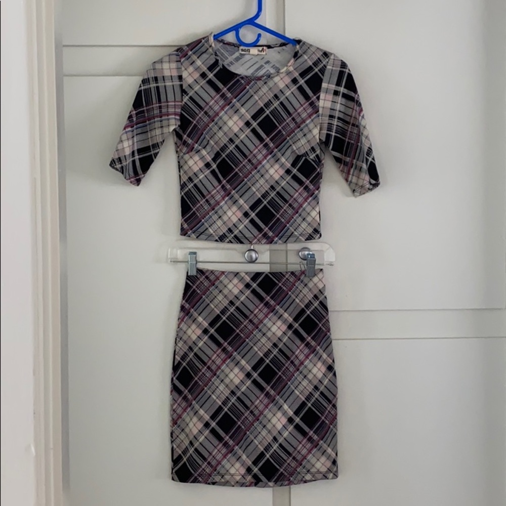 Skirt and Top Set